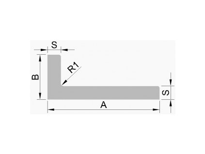 1718 hlinikovy profil l 20x20x2mm