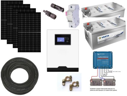 33818 solarni system 3850wp pro jednofazove pouziti 3 5kw 24v