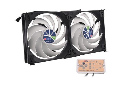 Dvojitý ventilátor do lednice Titan SC22V2+