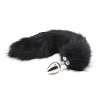 fox tail black plug 10