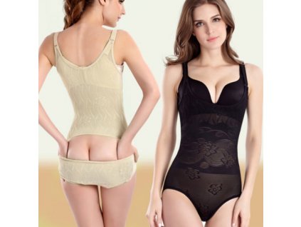 Velmi praktické stahovací body L-3XL, černé