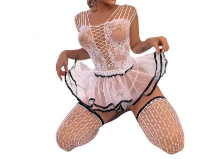 Sexy Woman See through White Wedding Dress Bride Roleplay Costume Ladies Hot Sexy Lingerie Schoolgirl Cosplay.jpg 640x640