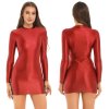 Women Sexy Bodycon Dresses Oil Shiny Glossy Long Sleeve Slim Fit Mini Pencil Dress Nightclub Bar.jpg 640x640.jpg