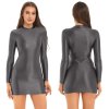 Women Sexy Bodycon Dresses Oil Shiny Glossy Long Sleeve Slim Fit Mini Pencil Dresssdf Nightclub Bar.jpg 640x640.jpg