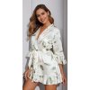 TERMEZY Women s Sexy Lacing Pajamas Ice Silk Satin Leopard Nightwear Crane Print Bathrobe Three Quarter.jpg 640x640.jpg
