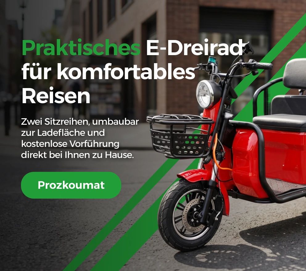 Praktisches E-Dreidad fur komfortables Reisen