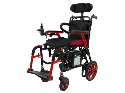 Dětský skládací elektrický invalidní vozík Eroute 7002 (1)