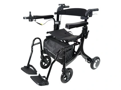 Elektrische rolstoel met looprekassistent 9000SW Eroute (1)