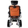 Fauteuil roulant électrique pliable Eroute 8000S, orange (6)