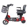 Scooter électrique pliable pour seniors Eroute FOLD 2 Pro Li-ion, rouge (2)