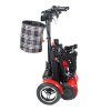 Scooter électrique pliable pour seniors Eroute FOLD 2 Pro Li-ion, rouge (3)