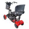 Scooter électrique pliable pour seniors Eroute FOLD 2 Pro Li-ion, rouge (4)
