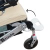Elektrický invalidní vozík skládací Eroute 8000R, béžová (6)