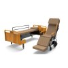 Multifunktionsbett mit Rollstuhl Eroute CA1301 (2)
