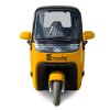 Elektroauto ohne Führerschein, elektrischer Dreiradroller Eroute e Auto 25, gelb (2)