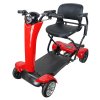 Elektro Roller für Senioren mit automatischer Klappfunktion Eroute FOLD 4 Li ion, rot (1)