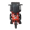 Klappbares Elektro Dreirad für Senioren Eroute FOLD 5 Li ion, rot (6)