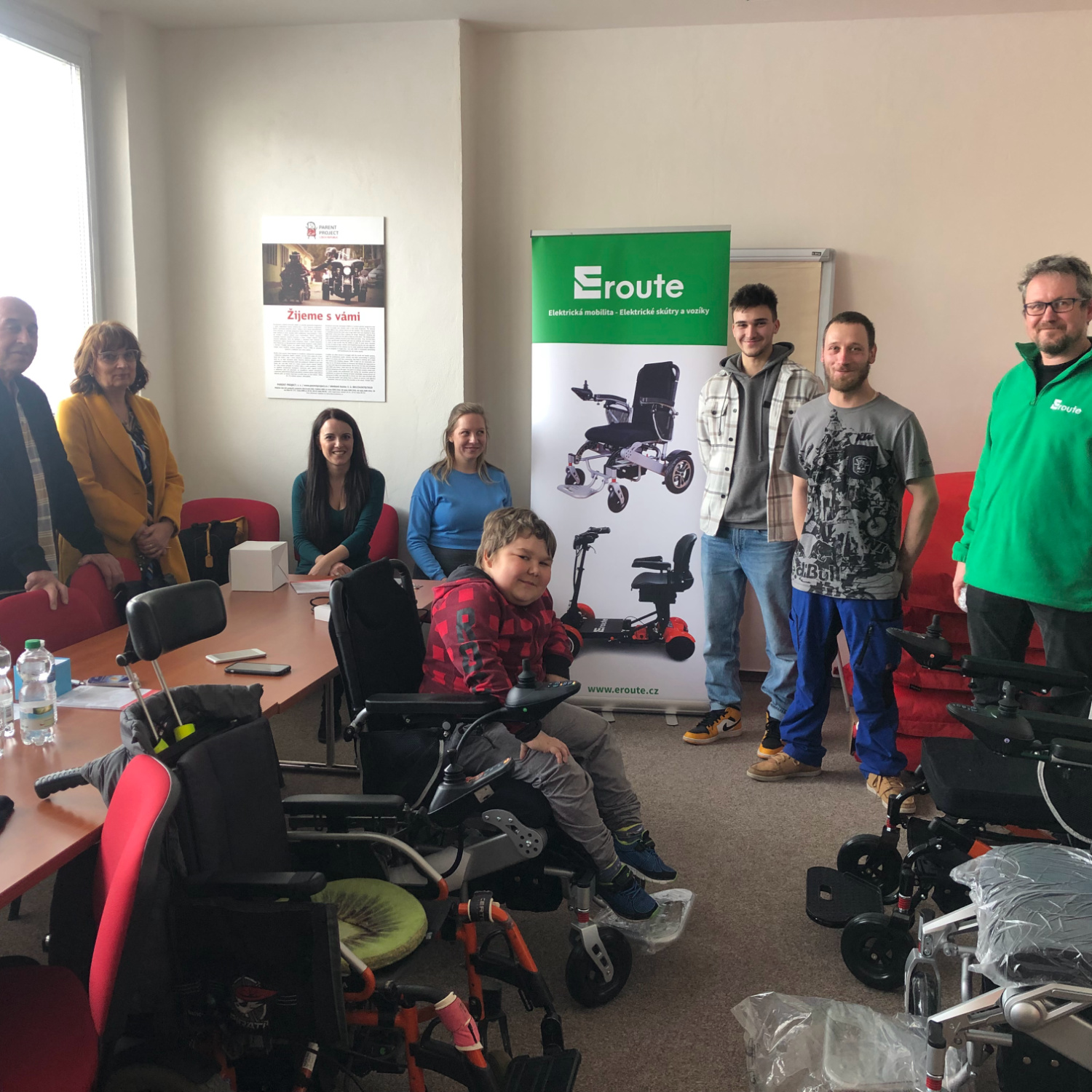 Předváděcí akce pro Parent Project CZ