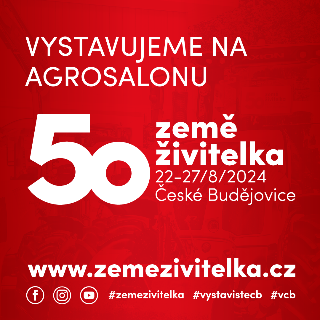 Vystavujeme na Agrosalonu 2024