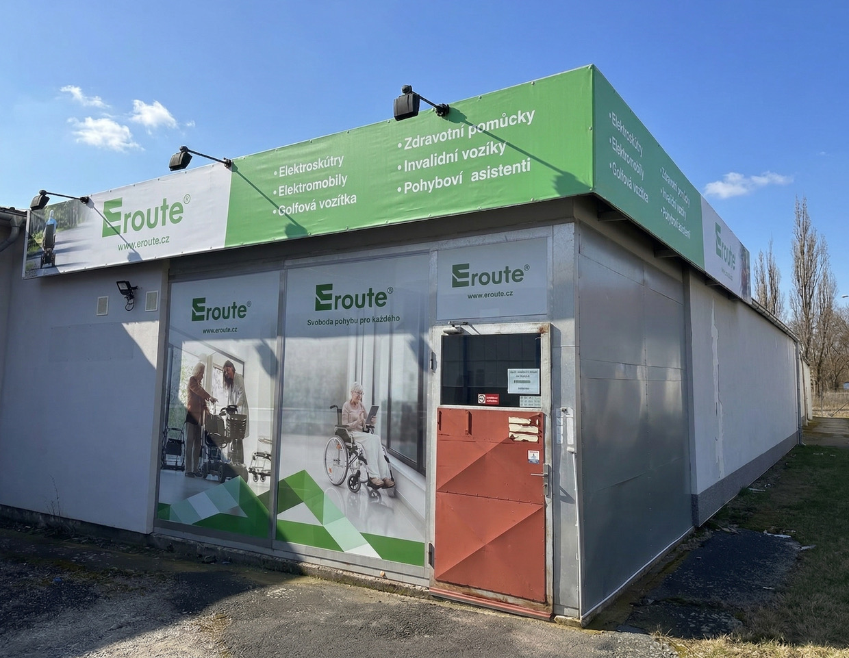 Prodejna a hlavní sklad – Karlovy Vary