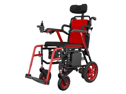 Dětský skládací elektrický invalidní vozík Eroute 7002 (1)