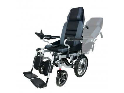 Skládací elektrický invalidní vozík Eroute 6003A 1