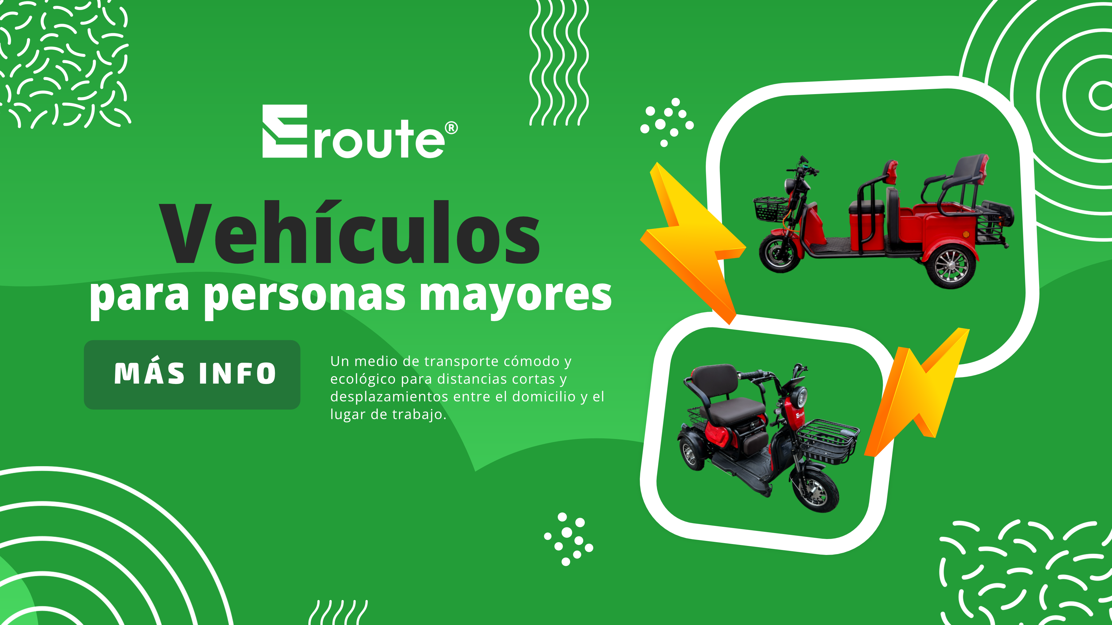 Vehículos eléctricos para personas mayores
