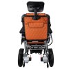 Silla de ruedas eléctrica plegable Eroute 8000F con plegado automático, naranja (6)