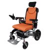 Silla de ruedas eléctrica plegable Eroute 8000F con plegado automático, naranja (1)