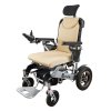 Silla de ruedas eléctrica plegable Eroute 8000S, beige (1)