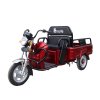 Triciclo eléctrico de carga sin conductor Eroute Cargo ET06, rojo (1)