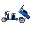 Triciclo eléctrico de carga sin conductor Eroute Cargo ET06, azul (3)