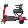 Elektromos robogó idősek számára automatikus összecsukható Eroute FOLD 4 Li ion, piros (2)