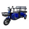 Eroute ST 07 Tech elektromos háromkerekű kerékpár időseknek, sötétkék (2) 2