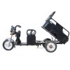 Elektromos teherhordó tricikli jogosítvány nélkül Eroute Cargo ET06, fekete (3)