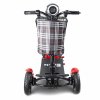 Összecsukható elektromos robogó időseknek Eroute FOLD 1 Li ion, piros (6)