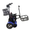 Trotineta electrica pliabila pentru seniori Eroute FOLD 2 Golf Li ion, albastru (2)