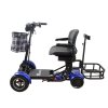 Trotineta electrica pliabila pentru seniori Eroute FOLD 2 Golf Li ion, albastru (3)