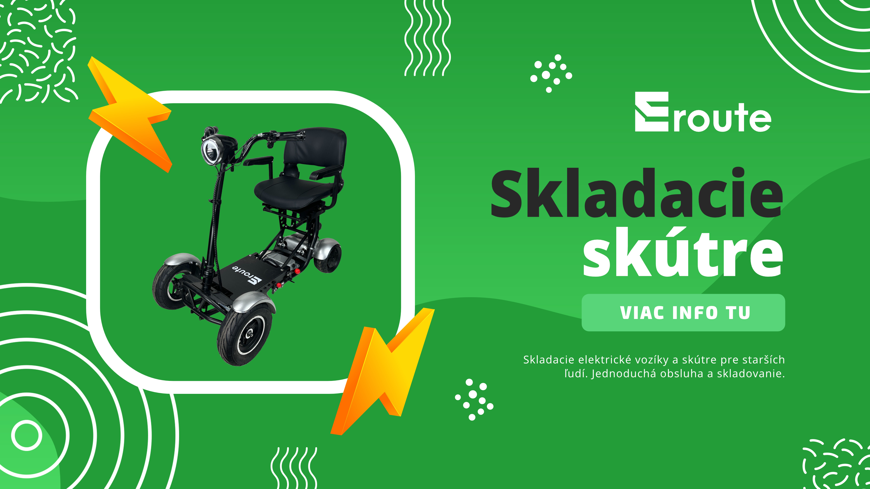 Skladacie elektroskútre