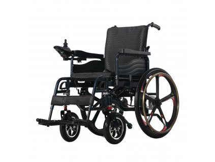 Elektrický skladací športový invalidný vozík Eroute 5004 (1)