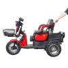 Elektrická trojkolka pre seniorov bez vodičského preukazu Eroute ST 05, červená (5)