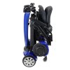 Elektrický skúter pre seniorov s automatickým skladaním Eroute FOLD 4 Li ion, modrý (3)