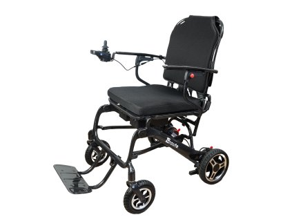 Eroute 7001 Carbon Faltbarer Elektro Rollstuhl (1)