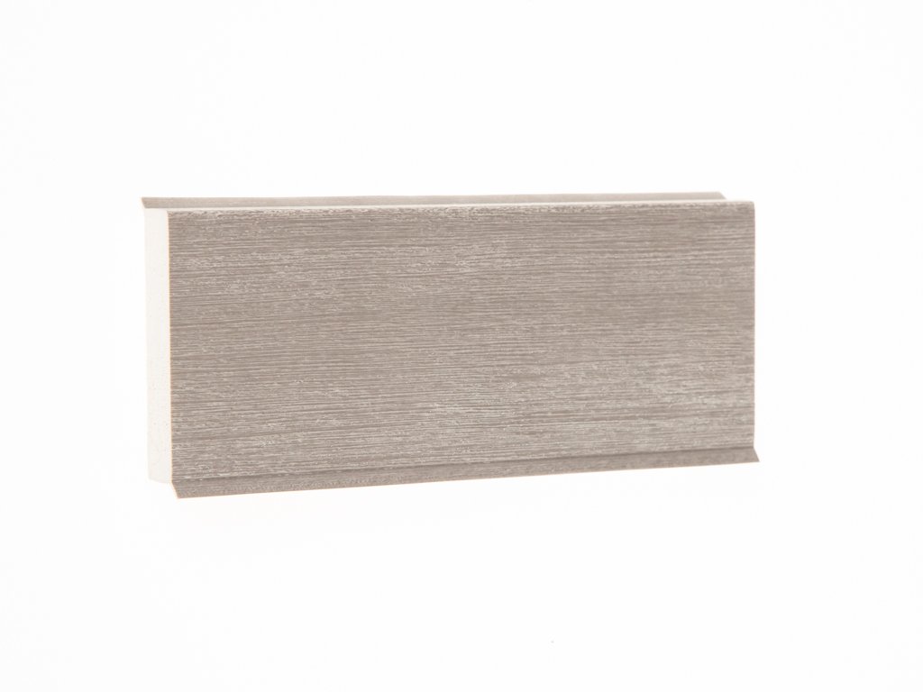 Soklová lišta pvc Q 12-60 M metalická Bolta 10646 - 0805 Světlá šampaň