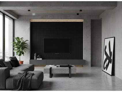 akusticky panel cerny