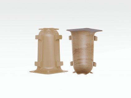 Vnitřní roh pro soklovou lištu 10456 na vedení kabelu Bolta 22715 - 8729 Dub canyon