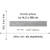 PVC podlaha TEXO 2324 ( format prkna )