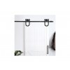 6147 6 posuvny system pro dvere erpi rustical horseshoe cerna 200cm