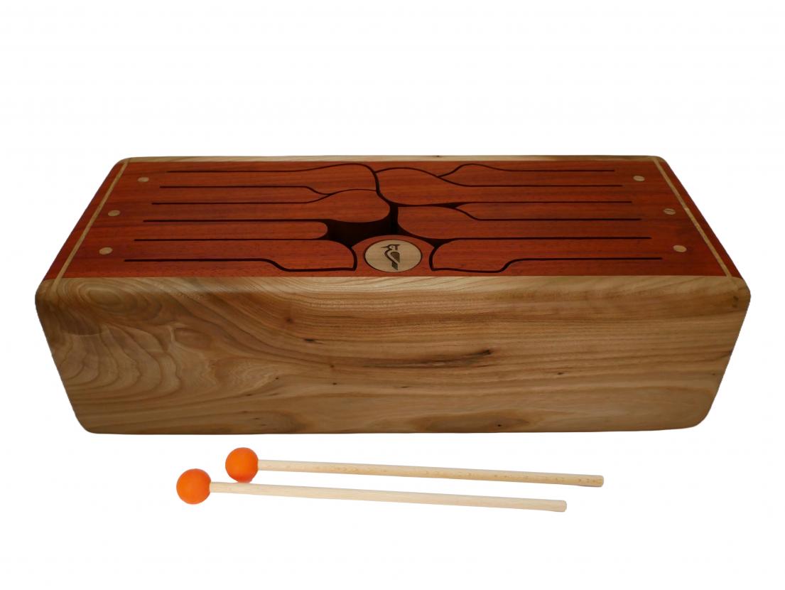 WoodPack – handgefertigtes rhythmisch-melodisches Musikinstrument aus hochwertigem Klangholz