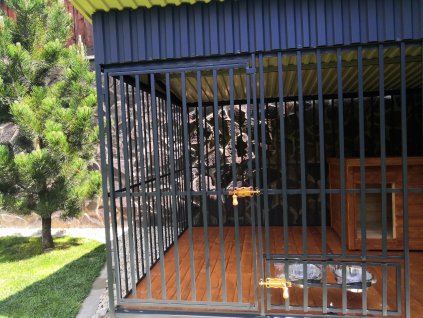 278 hundevoliere standard 2 9 x 2m alle seiten vollstandig geoffnet